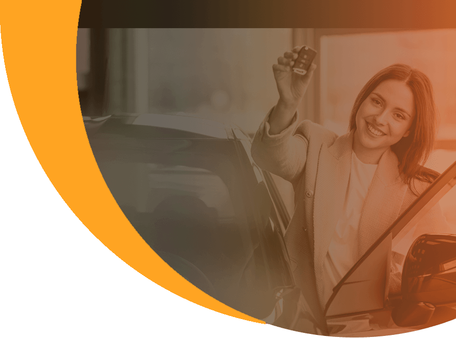 Hero section decorative top element