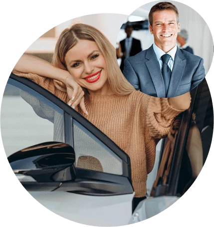 Happy customer testimonial illustration